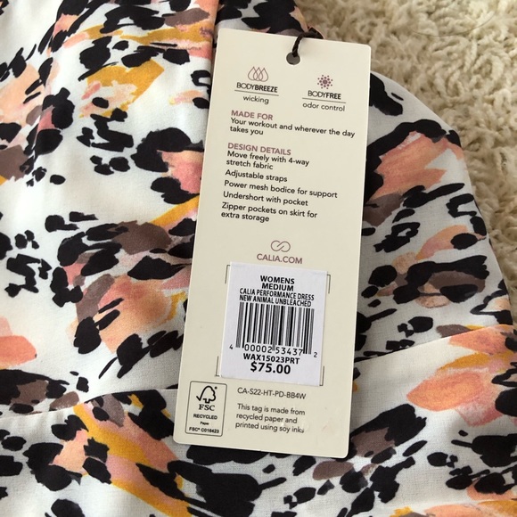 NWT Calia Performance Dress - Picture 4 of 7